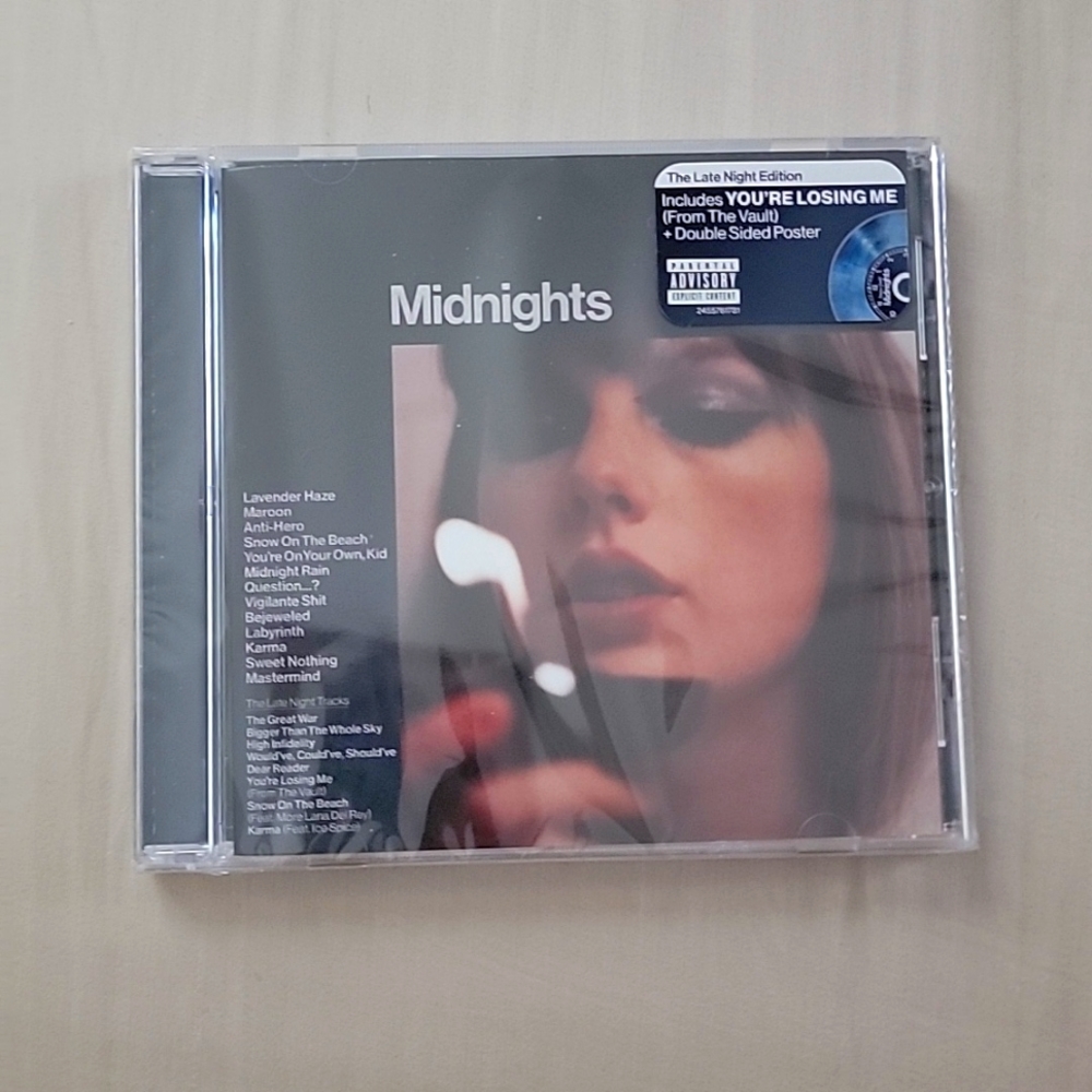 Midnights The Late Night Edition CD METLIFE